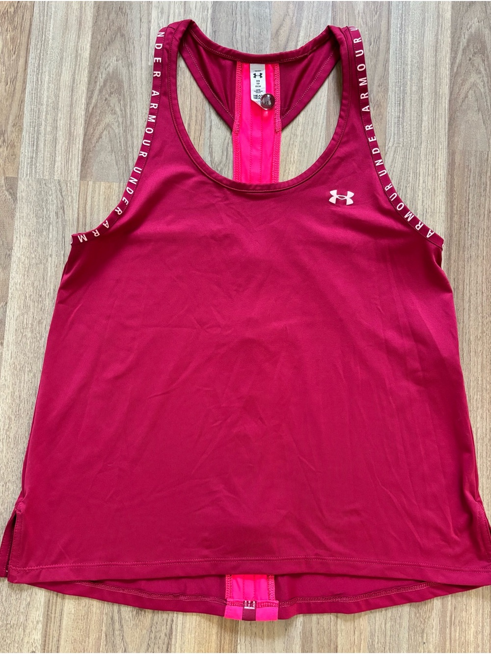 Under Armour Women's Raspberry Pink Racerback Tank